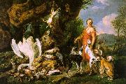  Jan  Fyt Diana with her Hunting Dogs Beside the Kill Sweden oil painting artist